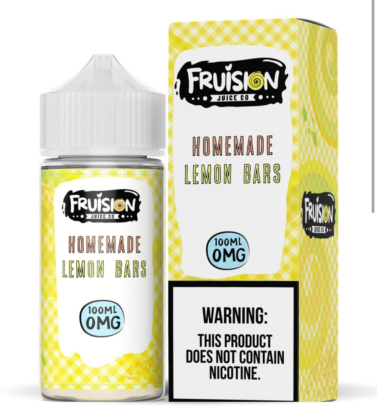 100ML | Homemade Lemon Bars by Fruision Juice Co