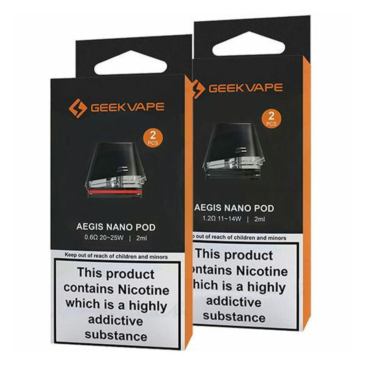 Geek Vape Nano AN2 Pods 2pk